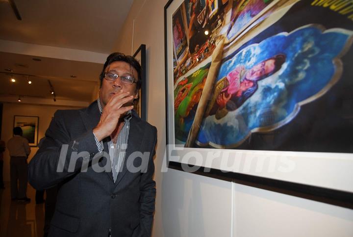 Jackie Shroff Launches Pratim Banerjee''s Art Exhibition at Art N Soul