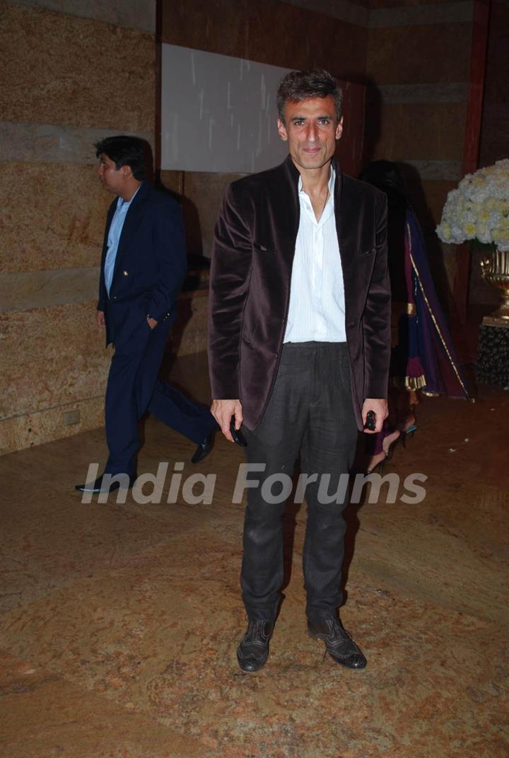 Rahul Dev at Shilpa Shetty wedding reception