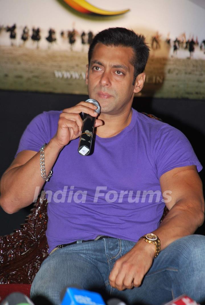 Salman Khan at &quot;Veer&quot; film first look