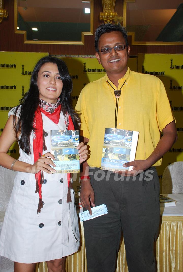 Mini Mathur at &quot;Road Runner&quot; book launch at Andheri