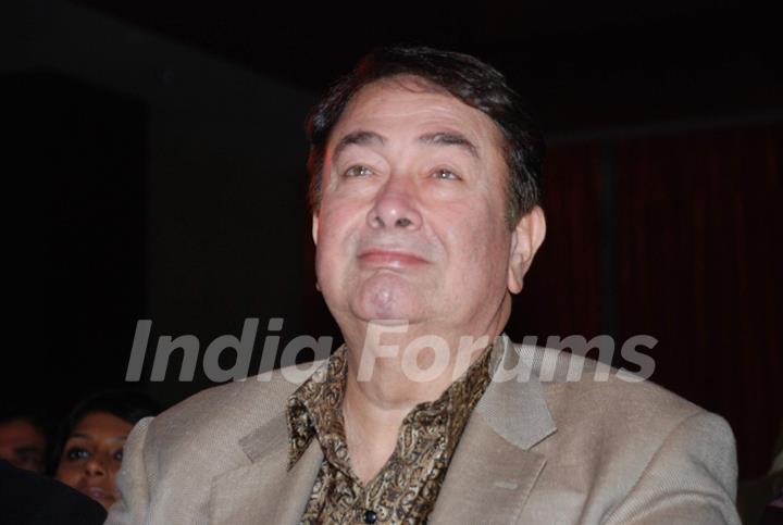 Randhir Kapoor at V Shantaram Awards at Novotel