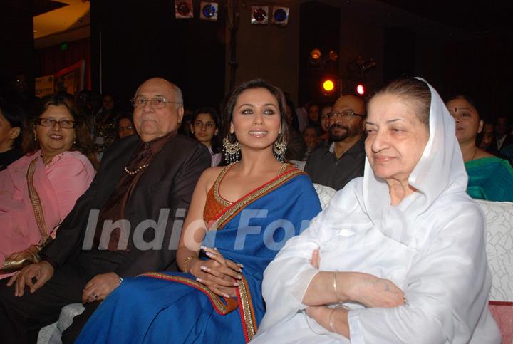 Rani Mukherjee at V Shantaram Awards at Novotel