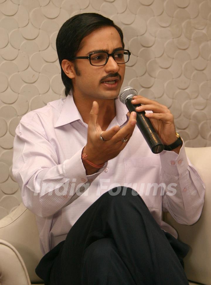 Actor Shaleen Bhanot, at a press meet for NDTV Imagine''s new show &quot;Do Hanson Ka Jodaa&quot; , in New Delhi on Teusday 22 Dec 2009