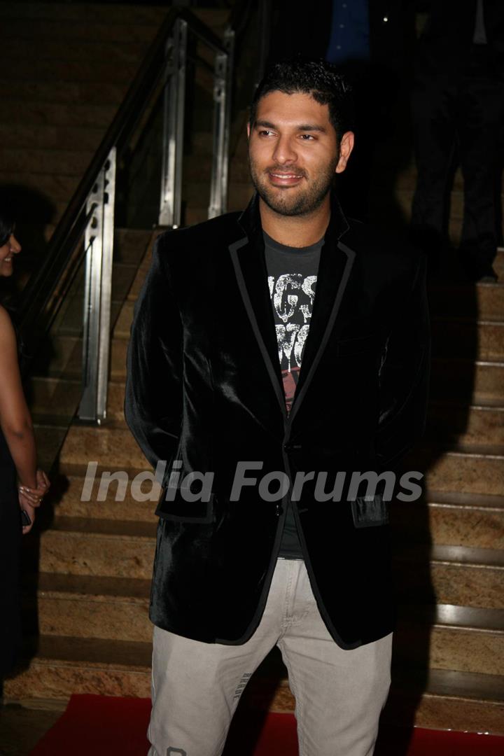 Yuvraj Singh at Energy Drink XXX launch at Grand Hyatt