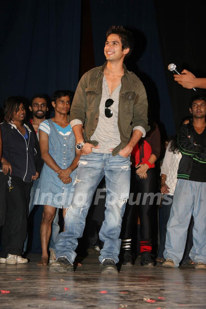 Shahid Kapoor at Modd Ingigo IIT Powai