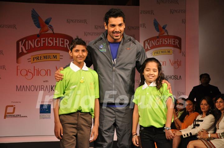 John Abraham Walk at SCMM Fashion Night at Hilton Towers in Mumbai