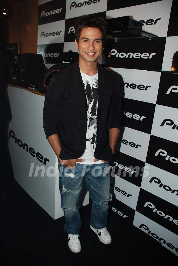 Shahid Kapoor at Pioneer India''s celeberation bash