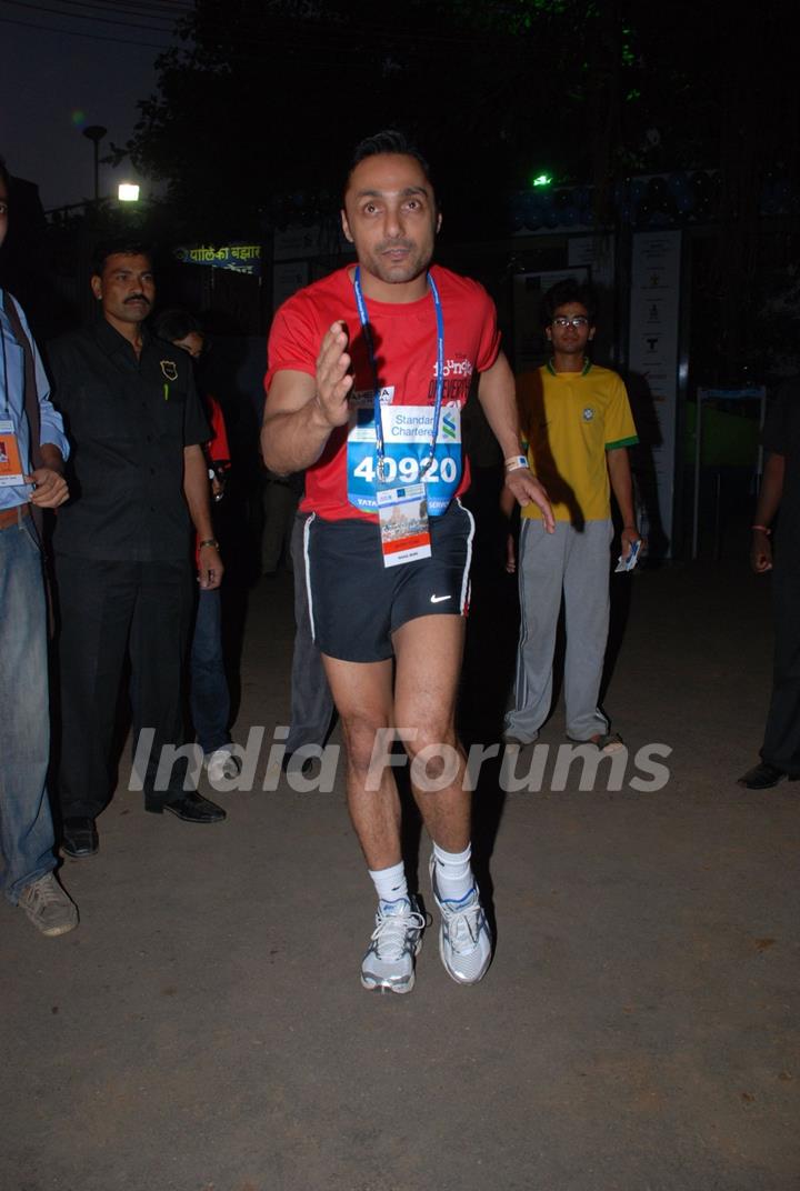 Bollywood actor Rahul Bose at Marathon High Res in Mumbai