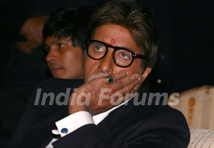 Bollywood star Amitabh Bachchan in New Delhi to promote his film'' ''''Rann'''' on Tuesday 19 jan 2010