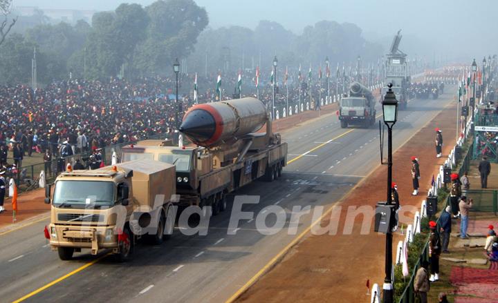 Republic day rehearsal at Rajpath on Saturday New Delhi, 23 Jan 2010