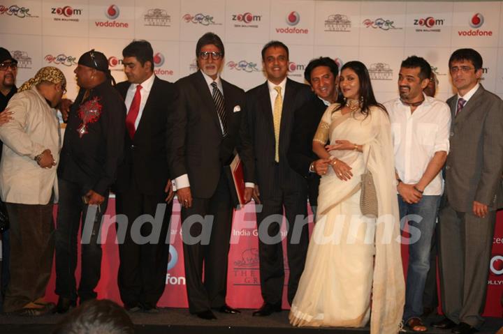 Bollywood Actor Amitabh Bachchan at the launch of album Phir Mile Sur