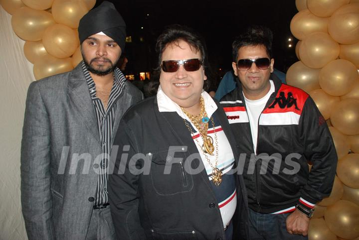 Bappi Lahiri at La Kebabiya lounge n restaurant launch Andheri