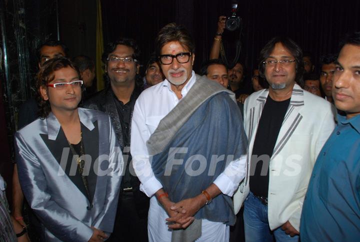 Music directors Ajay and Atul Gogawales website ajayatulcom launched by Amitabh Bachchan at Hotel JW Marriott, Juhu