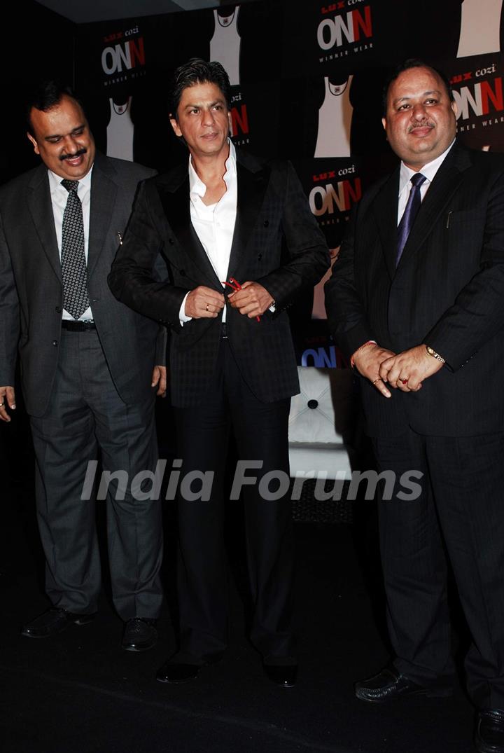 Shah Rukh Khan announced ambassador of Lux innerwear at Sahara Star