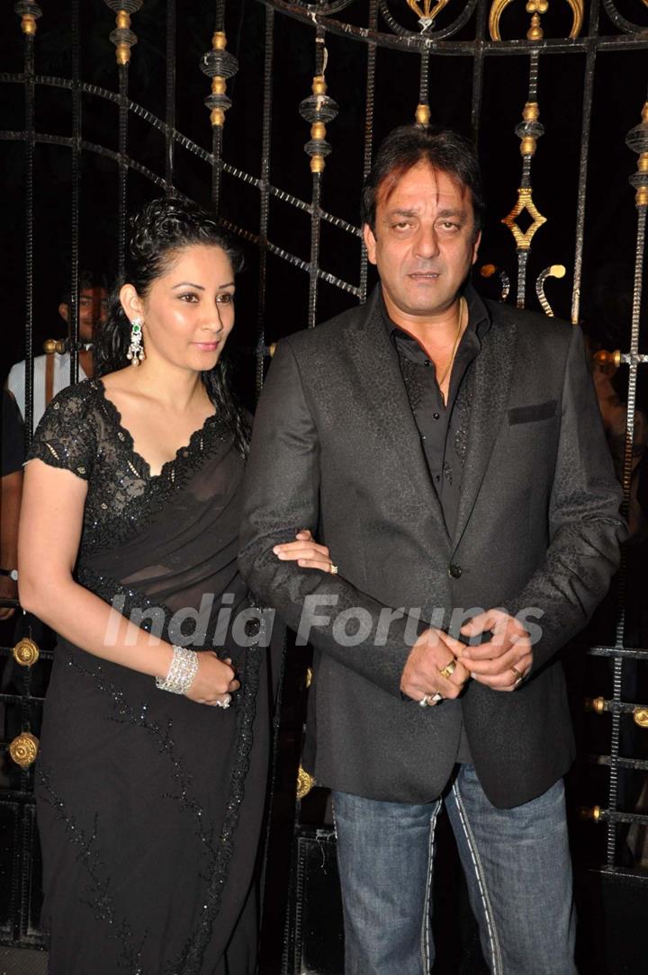 Sanjay Dutt Wedding Anniversary bash at Bandra home