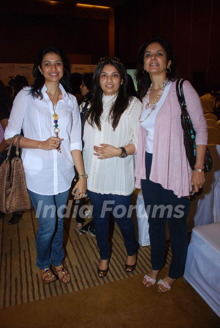 Guests at the announcement of Lakme Fashion Weeks Designers and Sponsors for Summer/Resort 2010 at Grand Hyatt, Mumbai