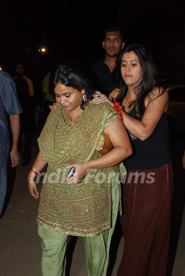 Ekta Kapoor at Zee Rishtey Awards at Andheri Sports Complex