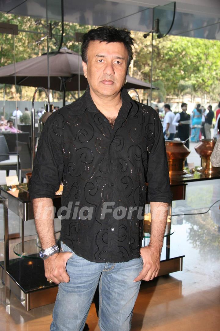 Music director Anu Malik at the Sandesh Mayekar''s brunch at Goregaon