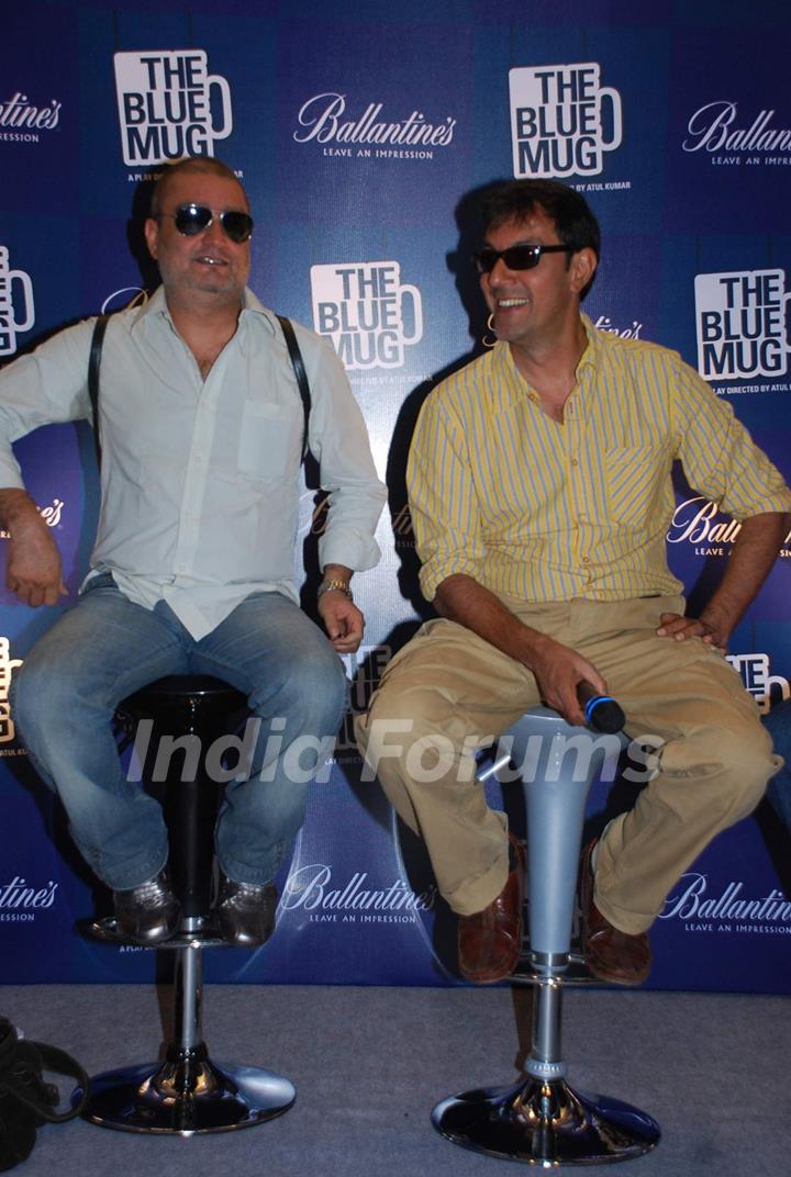 Vinay Pathak at The Blue Mug play press meet