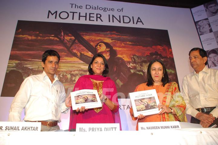 Priya Dutt launches &quot;Maother India&quot; book at Mehboob