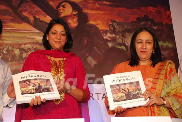 Priya Dutt launches &quot;Maother India&quot; book at Mehboob