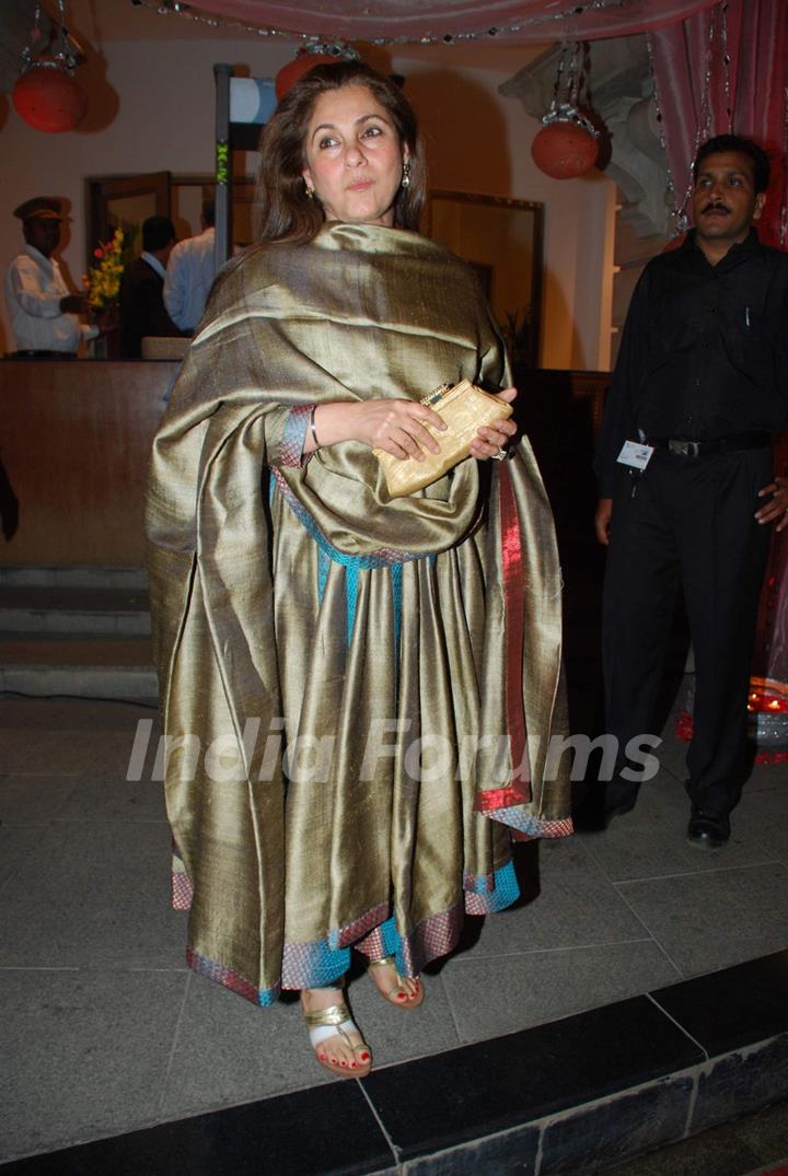 Akshay Kumar, Dimple Kapadia, Karishma Kapoor, Govinda, Twinkle Khanna, Hirthik Roshan,Shatrughan Sinha, Rakesh Roshan, at DR PK Aggarwal''s Daughter''s Wedding at ITC Grand Maratha