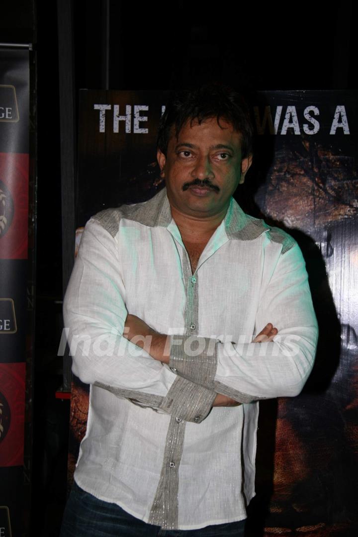 Ram Gopal Varma at Phoonk 2 film press show