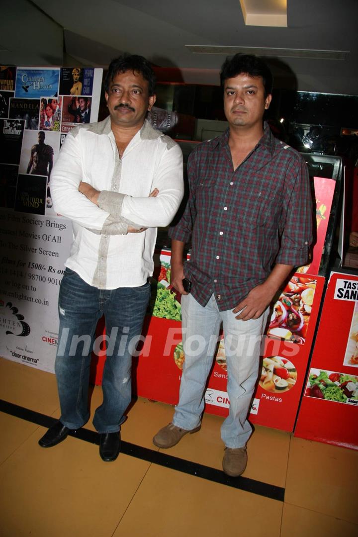 Ram Gopal Varma at Phoonk 2 film press show