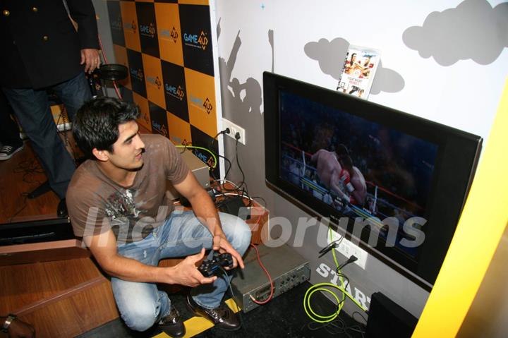 Boxer Vijendra Singh launches a new gaming store at Mega Mall