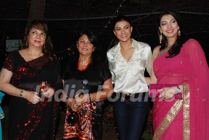 Zarine Khan, Sushmita Sen amd Yukta Mukhi at GR 8 Women Awards in ITC Grand Maratha