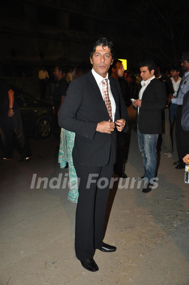Chunky Pandey at filmfare red carpet