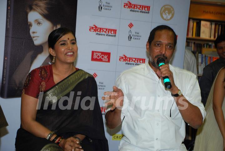 Nana Patekar at Sonali Kulkarni''s book launch &quot;So Kul&quot; at Crosswords, Juhu