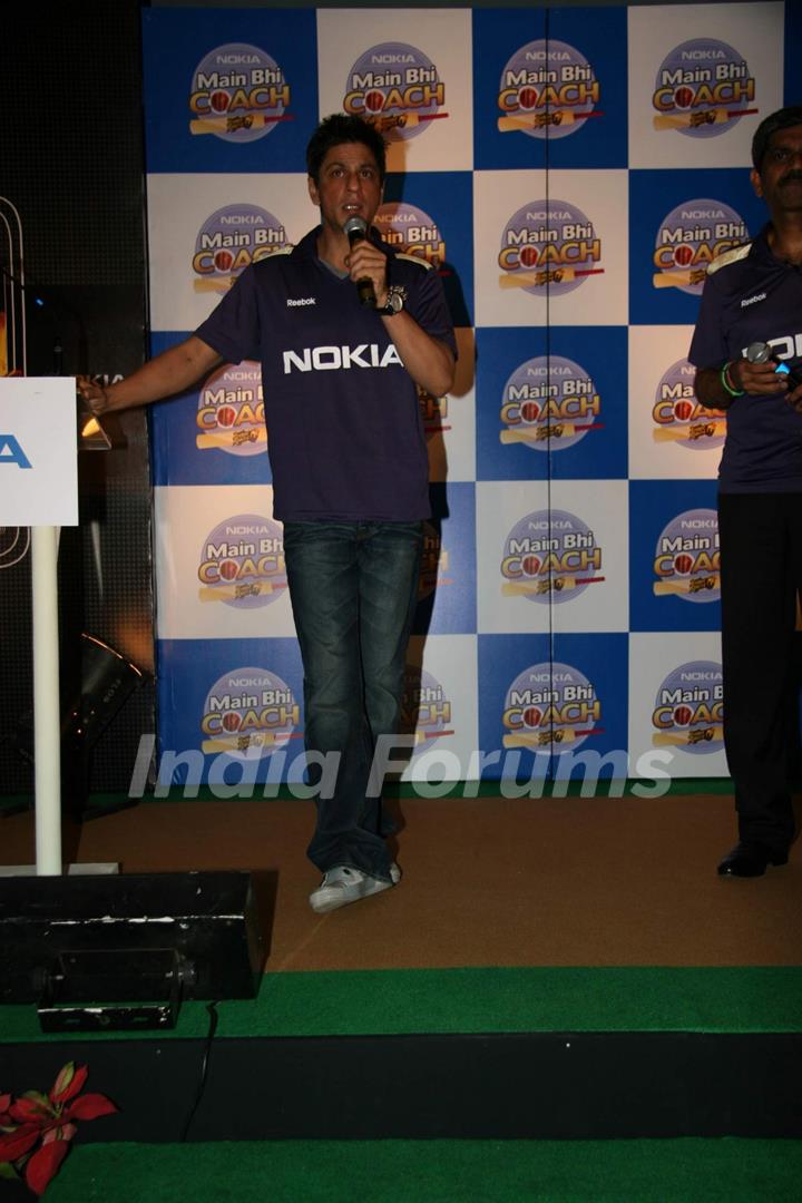 Shahrukh Khan at Nokia press meet, ITC Grand Maratha