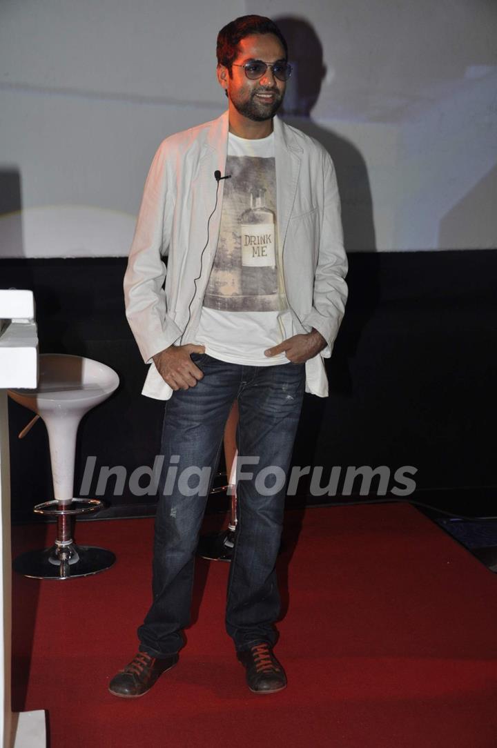 Abhay Deol at the launch of Godrej Gojiyocom launch at PVR