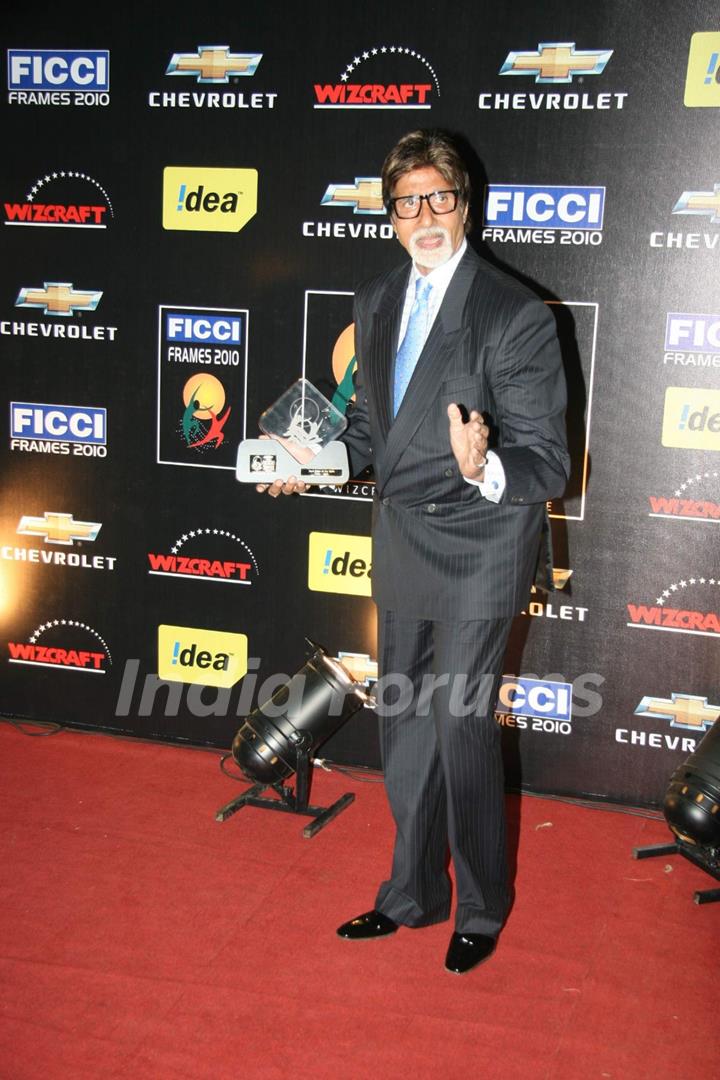 Amitabh Bachchan at FICCI frames final day at Rennaisance, Powai