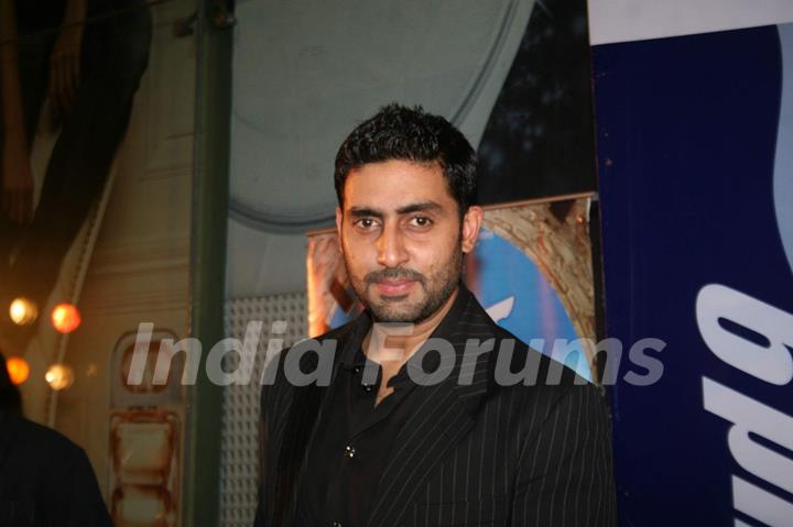 Abhishek Bachchan at the launch of Marathi film &quot;Vihir&quot; at PVR