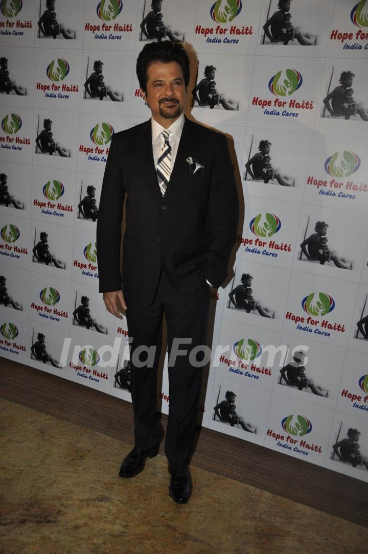 Anil Kapoor at grace Haiti Earthquake Fundraiser Auction, Grand Hyatt Mumbai