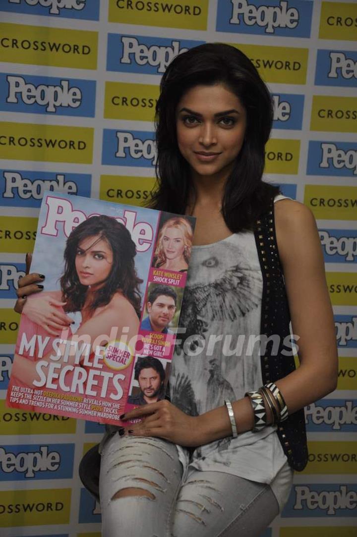 Deepika Padukone unveils People magazine Issue &quot;Her Style Secret&quot;