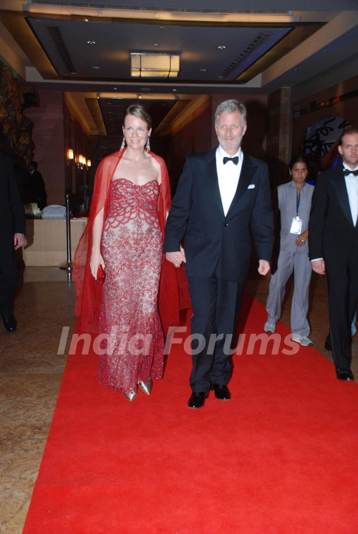 Guest at Belgium Royalty at Orra Fashion Showcase at Grand Hyatt, Mumbai ( Photo: IANS)