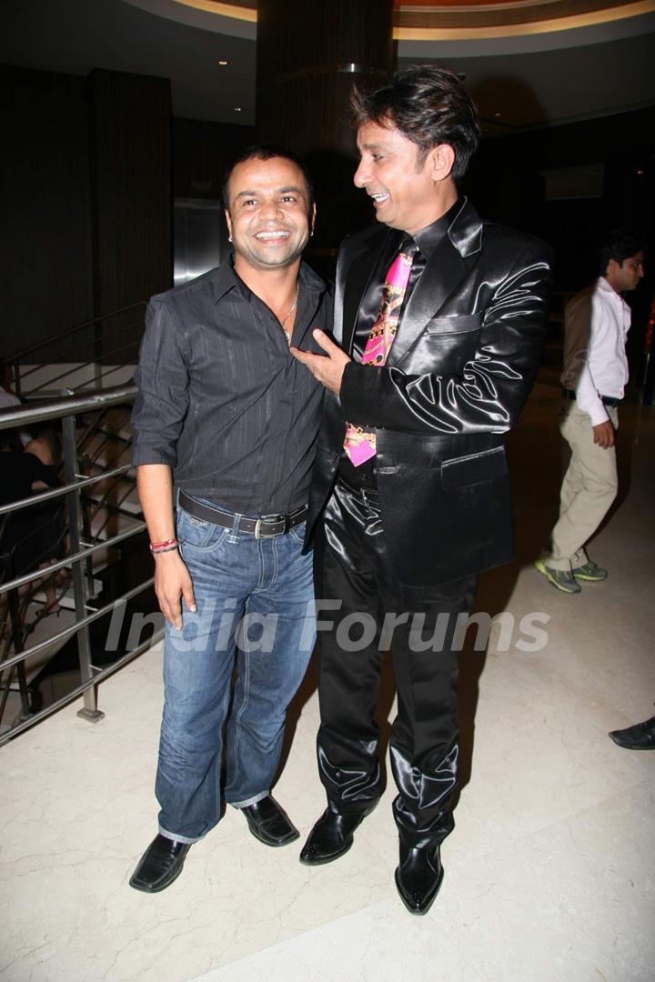 Rajpal Yadav with Sukhwinder Singh''s debut film &quot;Kuchh Kariye&quot; music launch at Novotel