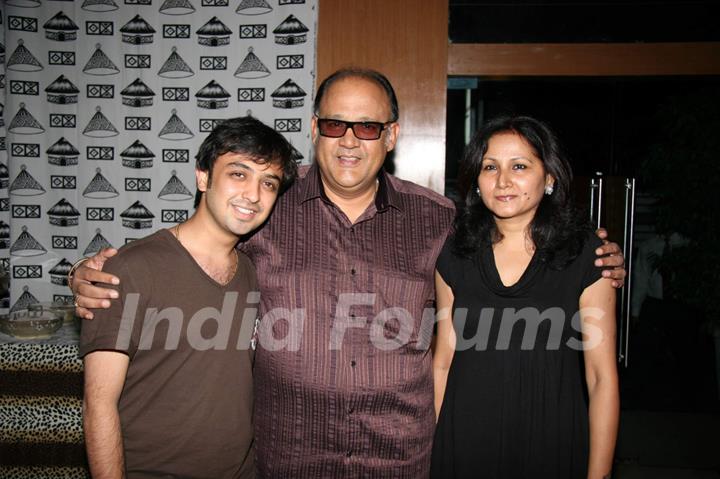 Alok Nath and Ayush at Bidai serial success bash at Marima Lounge