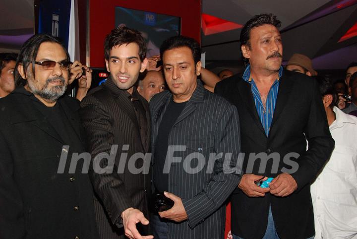 Gulshan Grover, Jackie Shroff and Luv Sinha at Saadiyan film premiere