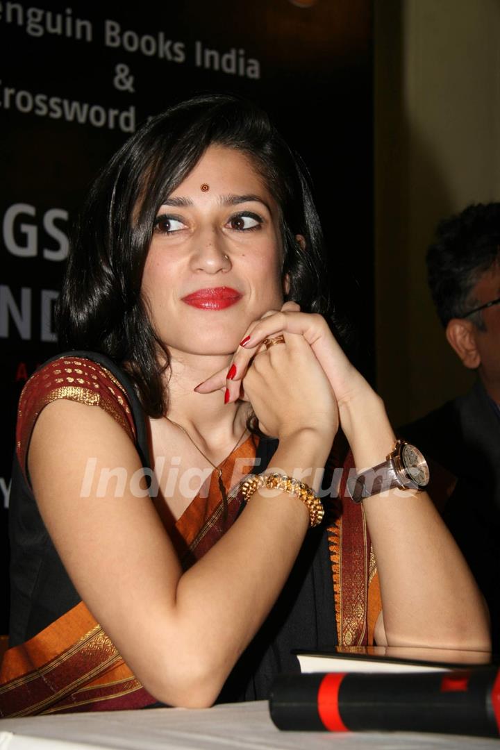 Benezir Bhutto''s niece Fatima Bhutto at the launch of her new book