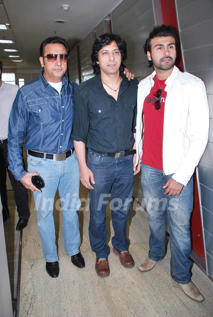 Bollywood actor Gulshan Grover at the music launch of movie &quot;Virsa&quot; at Times Music office