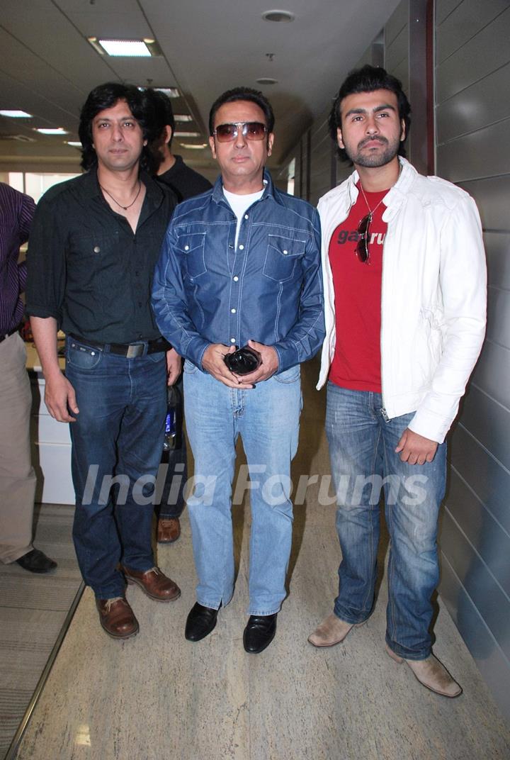 Bollywood actor Gulshan Grover at the music launch of movie &quot;Virsa&quot; at Times Music office