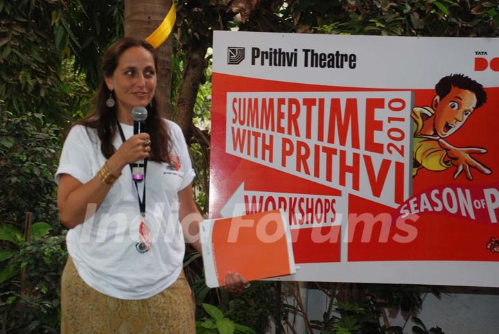 Sanjana Kapoor at Prithvi Summertime launch at Prithvi