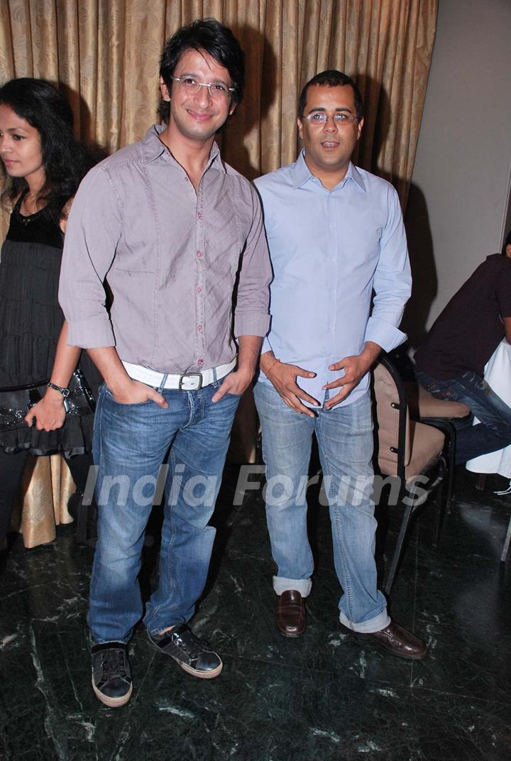 Sharman Joshi at the launch of Sharda Sunder''s book at Nehru