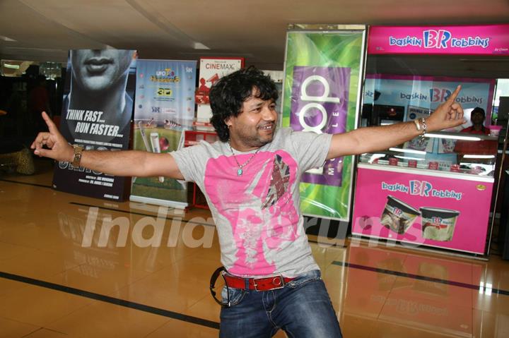 Kailash Kher at music launch of 3-d animation film Bird Idol at Cinemax