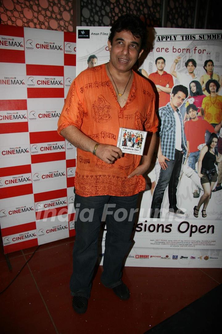 Deepak Tijori at ''Admissions Open'' Film Music Launch at Cinemax