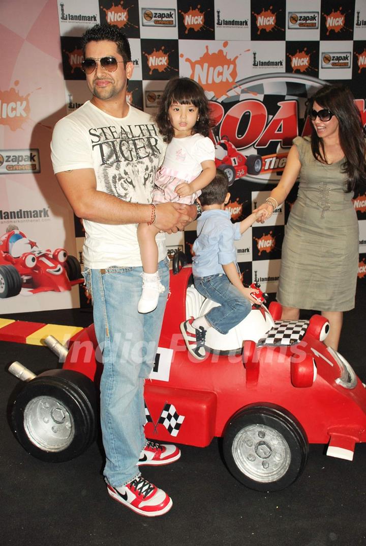 Aftab Shivdasani at Roary the Racing Car Launch at Landmark, Phoenix Mill